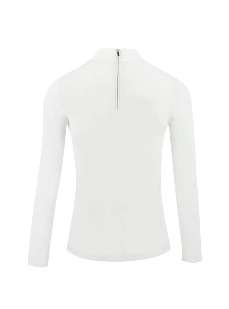 Polo Equithème “Carbourg” Mujer Blanco